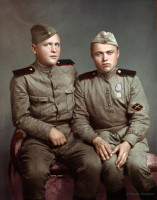 фотография с нарукавным знаком ипта